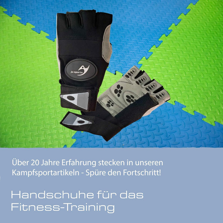 Ju-Sports Trainingshandschuhe Herren &amp; Damen Professionell I Fitness Handschuhe Herren mit gepolster