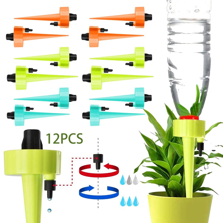 MEISHANG 12PCS Automatische Bewässerung von Pflanzen - Blumen - Garten,TopfpflanzenGarten Pflanzen B