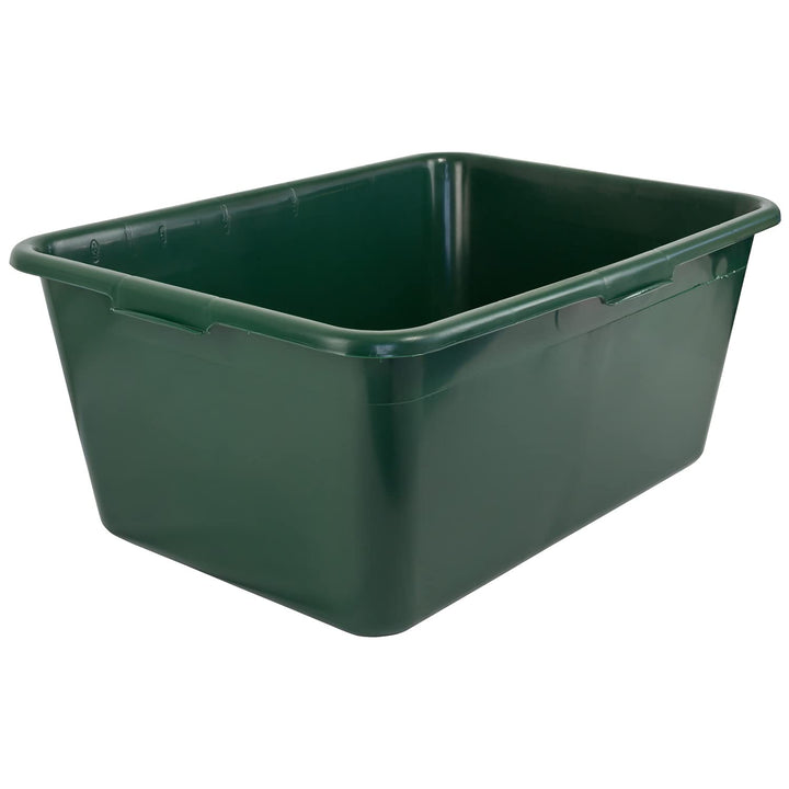 Petigi Wildwanne Wanne Gross Lebensmittelecht XXL Gross Eckig 90 Liter Kunststoffwanne Plastikwanne