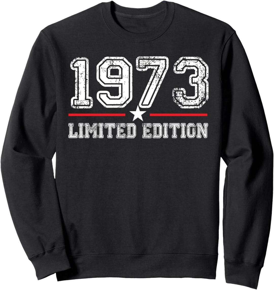 51. Geburtstag Mann Frau 51 Jahre 1973 Deko Lustig Geschenk Sweatshirt