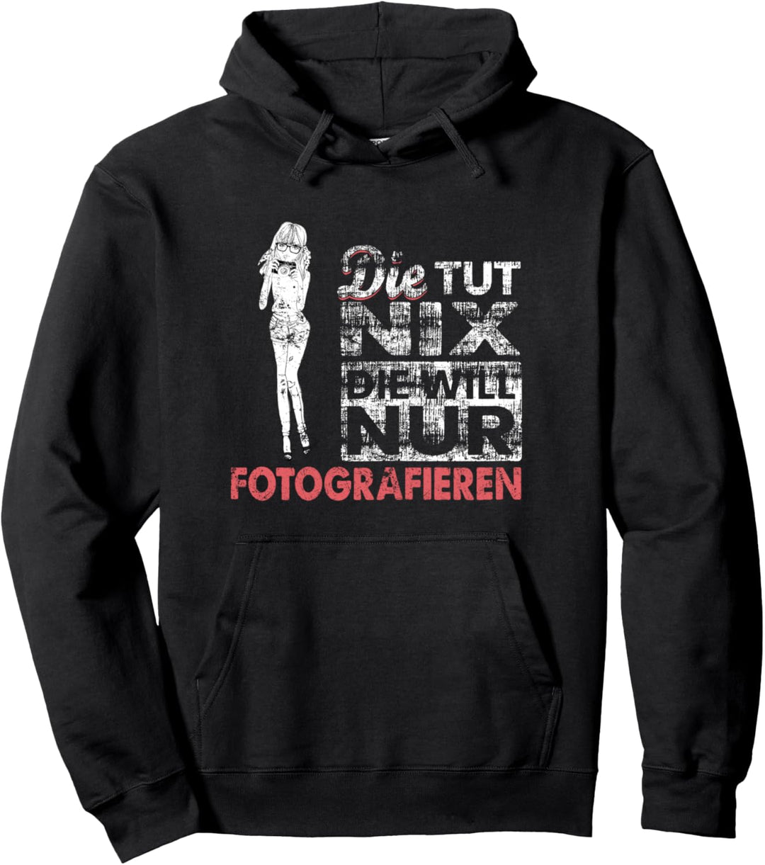 die tut nix Geschenk camera Fotografie Photograph Pullover Hoodie