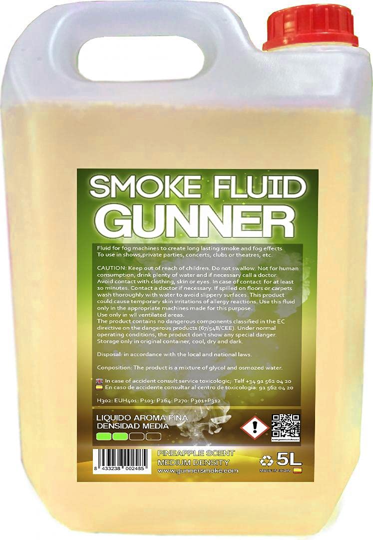 GunnerSmoke Ananas-Geruch, mitteldichte Rauchentwicklung, 5 l Kanister ...