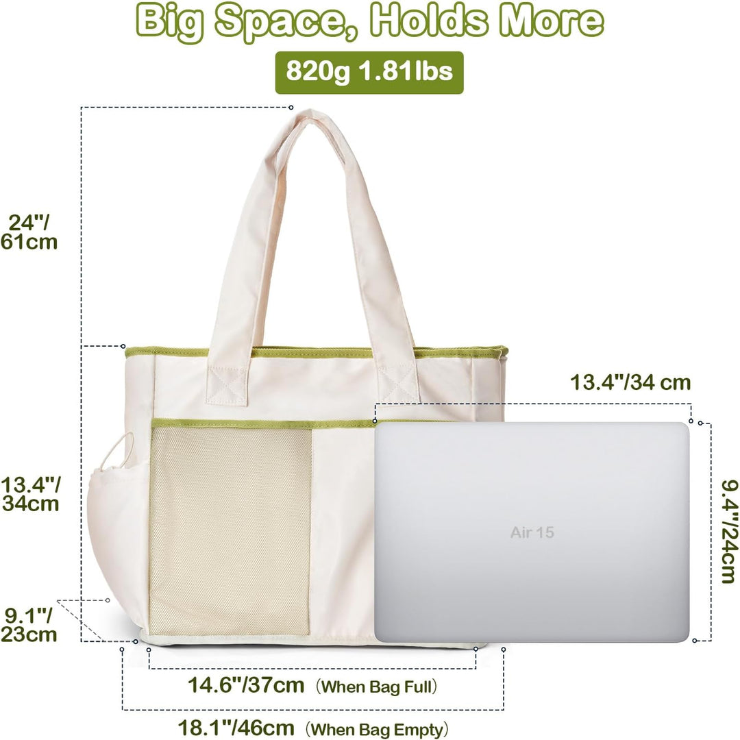 Odoland Kühltasche 26L Faltbar, Auslaufsicher Isoliertasche mit Kühlfach & Staufach, 2 in 1 Wasserdi
