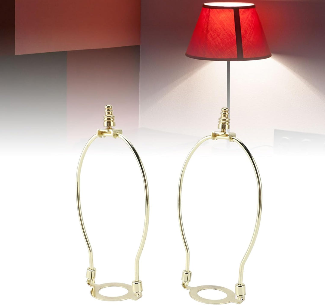 Qcwwy Lampenschirme für Tisch- und Stehlampen, Beleuchtungszubehör (GOLD), Gold