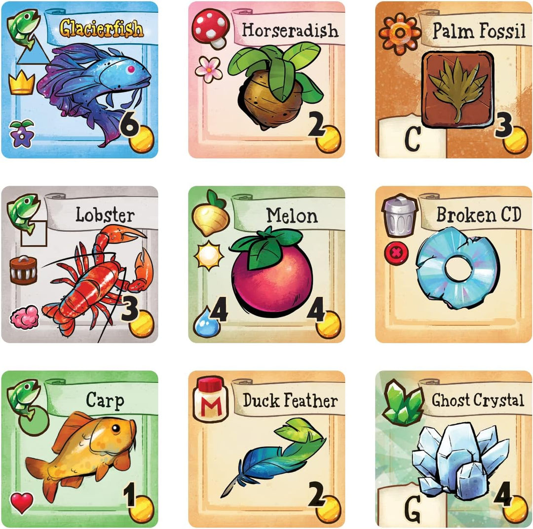 ConcernedApe LLC Stardew Valley: Das Brettspiel, Brettspiel, ab 14 Jahren, 1-4 Spieler, 45-200 Minut