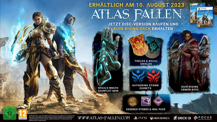 Atlas Fallen (PS5) (USK) PlayStation 5 Standard, PlayStation 5 Standard