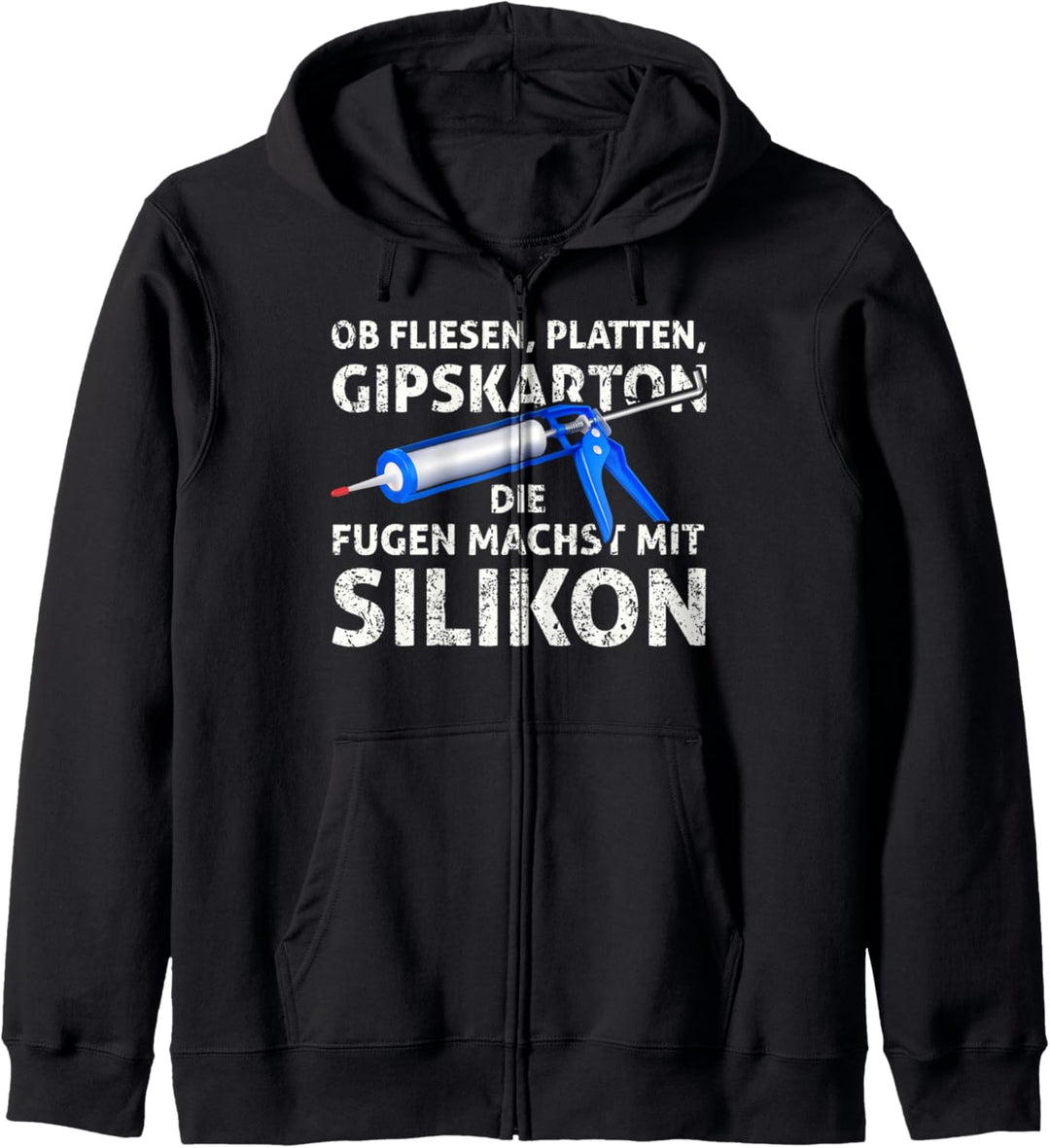 Witziger Spruch für Fliesenleger Kapuzenjacke