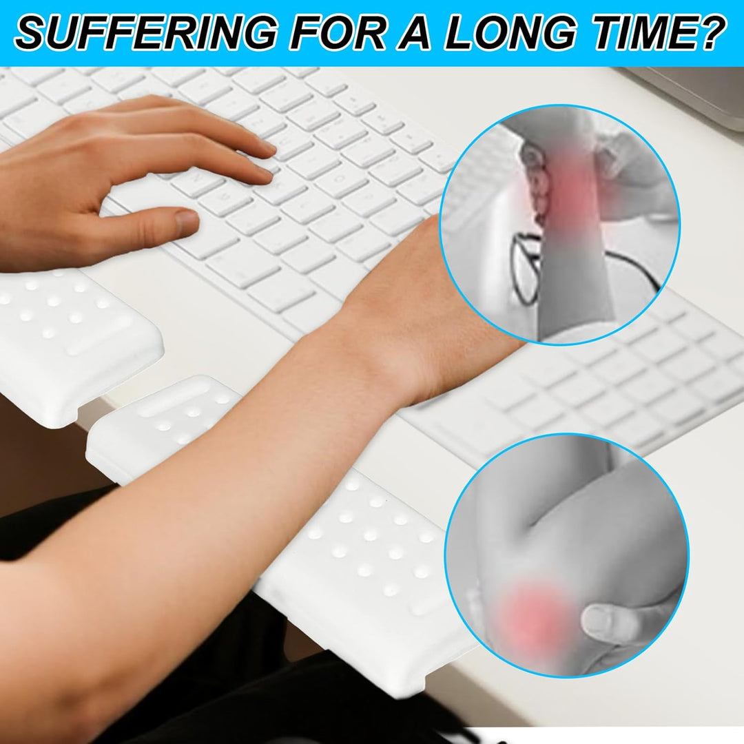 2stk L-Förmige Handgelenk Ellbogen Polster, Ergonomische Memory Schaumstoff Polsterung Separate Desi