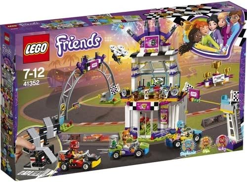 LEGO Friends Das grosse Rennen 41352 Kinderspielzeug Single, Single