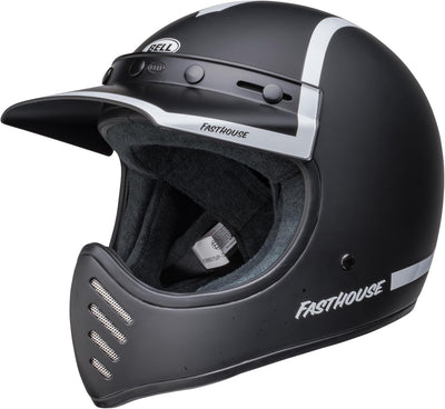 Bell Moto-3 Fasthouse The Old Road Motocross Helm (Black,L (59/60))