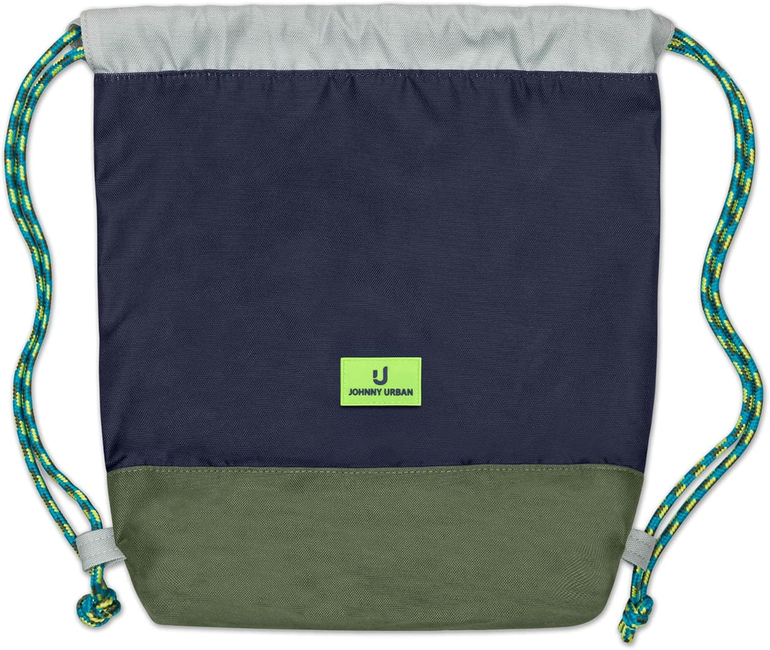 Johnny Urban Turnbeutel Kinder Mädchen &amp; Jungen Grün - Junior Nino - Sporttasche für Kindergarten, S