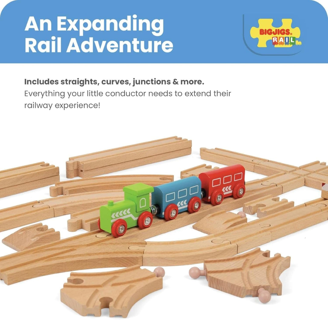 Bigjigs Rail Holzschienen Set