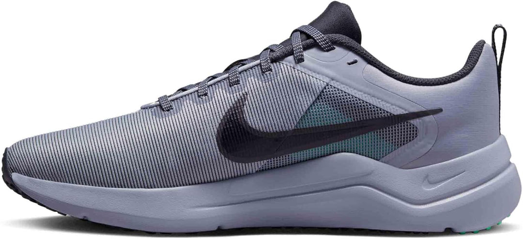 Nike Herren Downshifter 12 Sneaker 40 EU Indigo Haze Gridiron Electric Algae, 40 EU Indigo Haze Grid