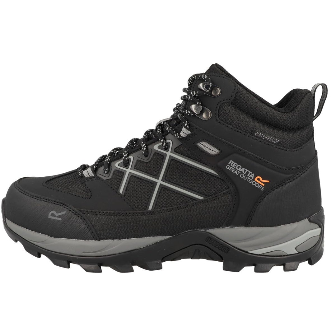 Regatta Freizeitschuhe RMF834-9V8 Samaris III 39 EU Black Granit, 39 EU Black Granit