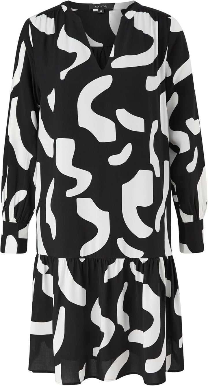 comma Damen Kleid 34 99b0, 34 99b0