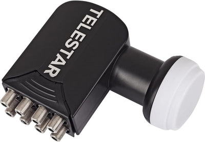 TELESTAR SKYOCTO HC - Digitales Octo LNB 40mm - 8 Teilnehmer (Full-HD, HDTV, 4K, Ultra HD, 3D - Prem