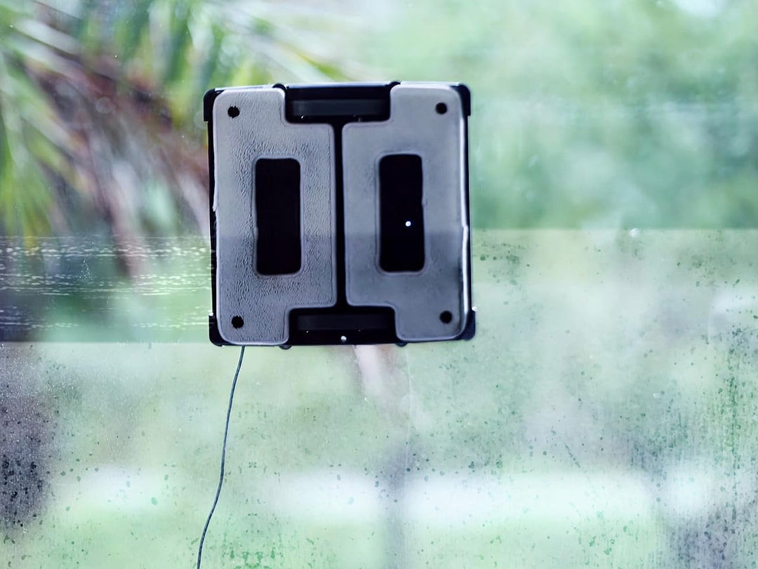 Fensterputzroboter: HOBOT S7 Pro Profi-Fensterputz-Roboter mit Powerstation, Dual-Sprüher (Fensterro