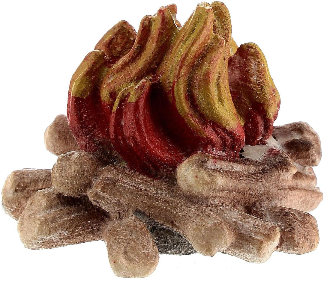 Lagerfeuer für Krippe Mod. Kostner Grödnertal Holz 9.5cm