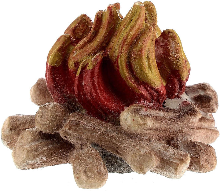 Lagerfeuer für Krippe Mod. Kostner Grödnertal Holz 9.5cm