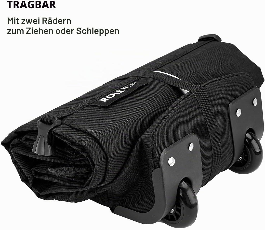 Lixada Snowboard &amp; Ski Bag mit Rollen/ Roller-Snowboardtasche wasserdichte Aufbewahrungstasche für S