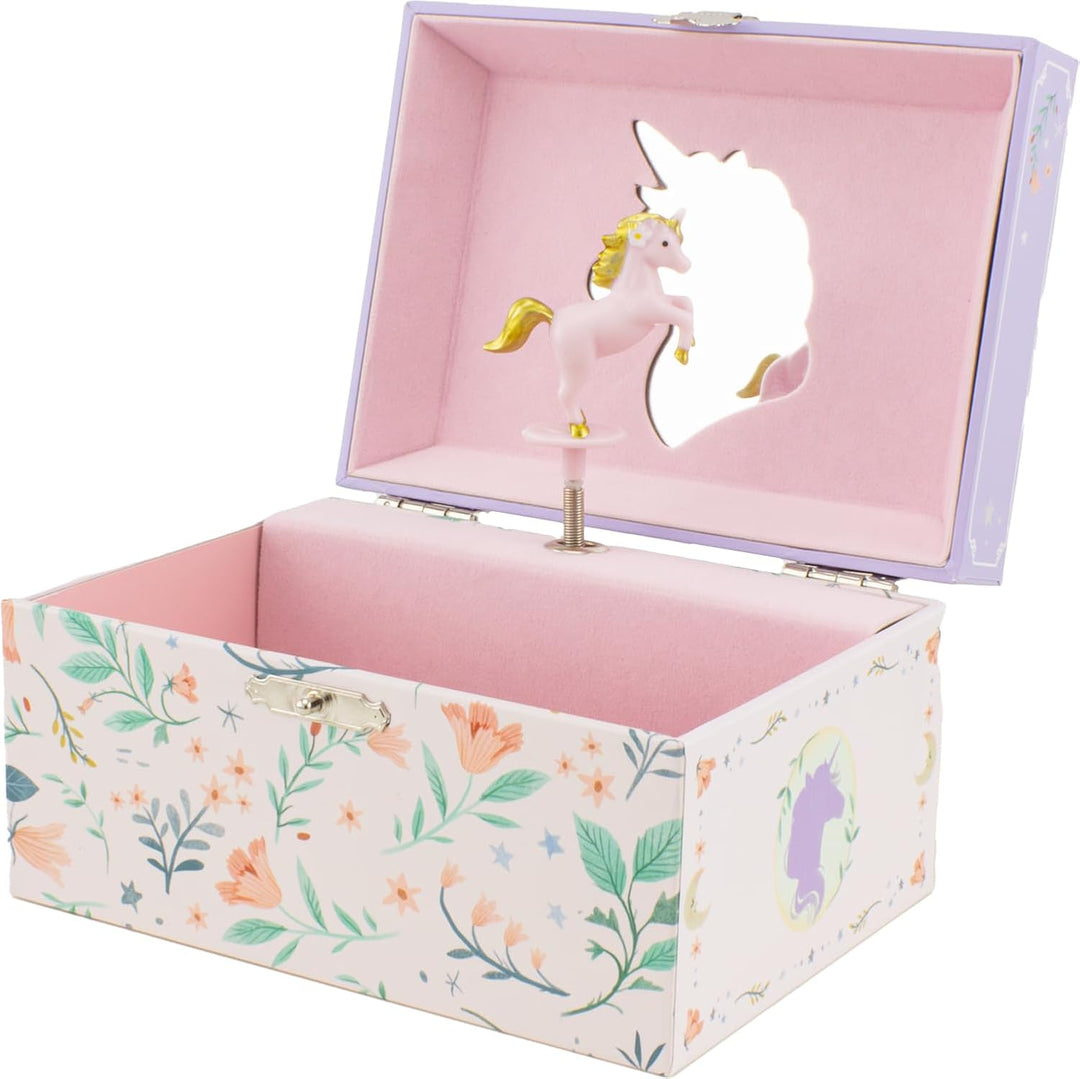 Ulysse Couleurs d'Enfance Musiktruhe, Einhorn, Lila, TU