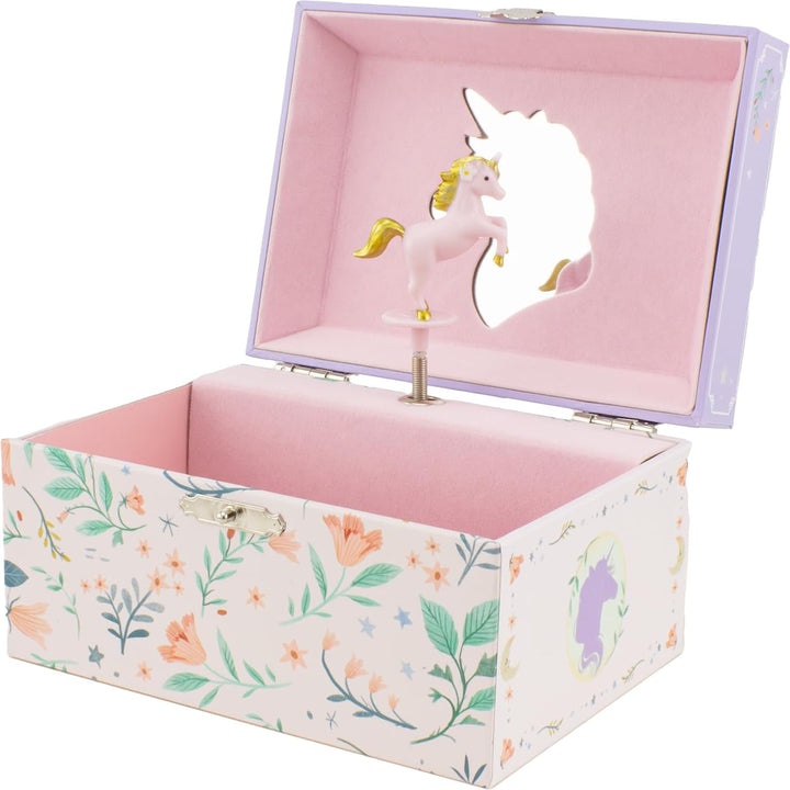 Ulysse Couleurs d'Enfance Musiktruhe, Einhorn, Lila, TU