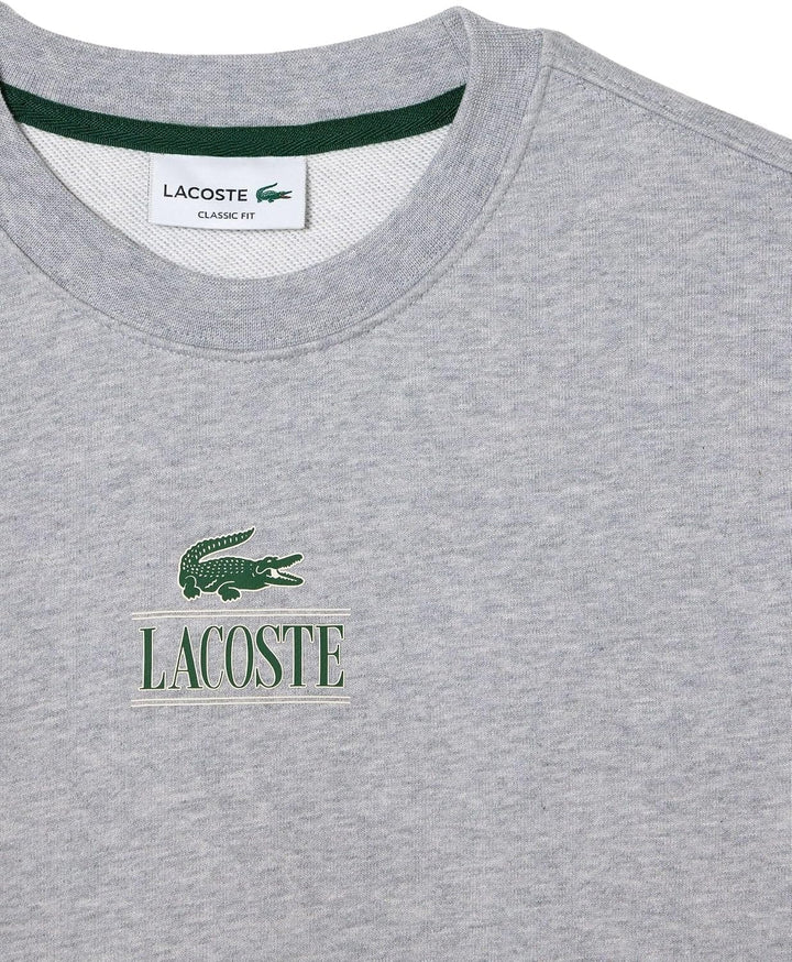 Lacoste Unisex Sweatshirt S Argent Chine, S Argent Chine