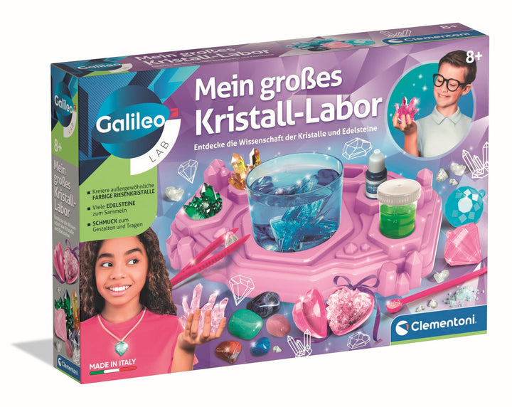 Galileo Lab Mein grosses Kristall-Labor - DIY Experimentierset zur Herstellung riesiger Kristalle &amp;