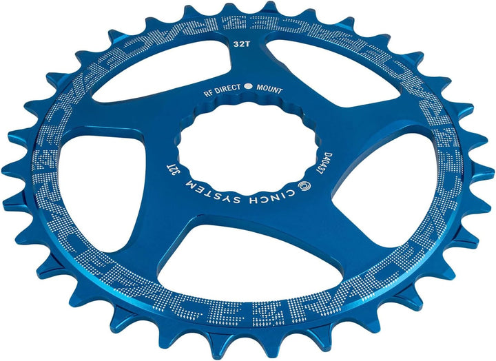 Race Face Cinch DM 10/11/12-Speed Kettenblatt Ausführung 30 T Schwarz, Schwarz