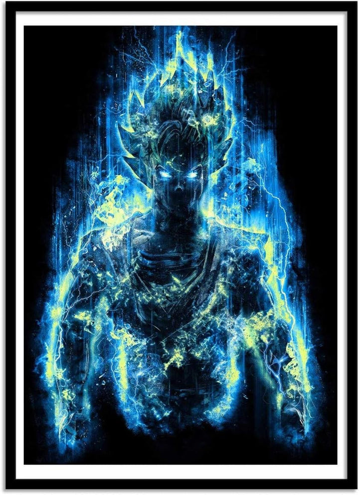 Wall Editions Art-Poster - God Goku - Barrett Biggers