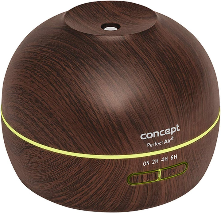 Concept Perfect Air Wood ZV1006 2 in 1 Luftbefeuchter mit Duftdiffusor 40 ml/h für Räume bis 20 m2 2