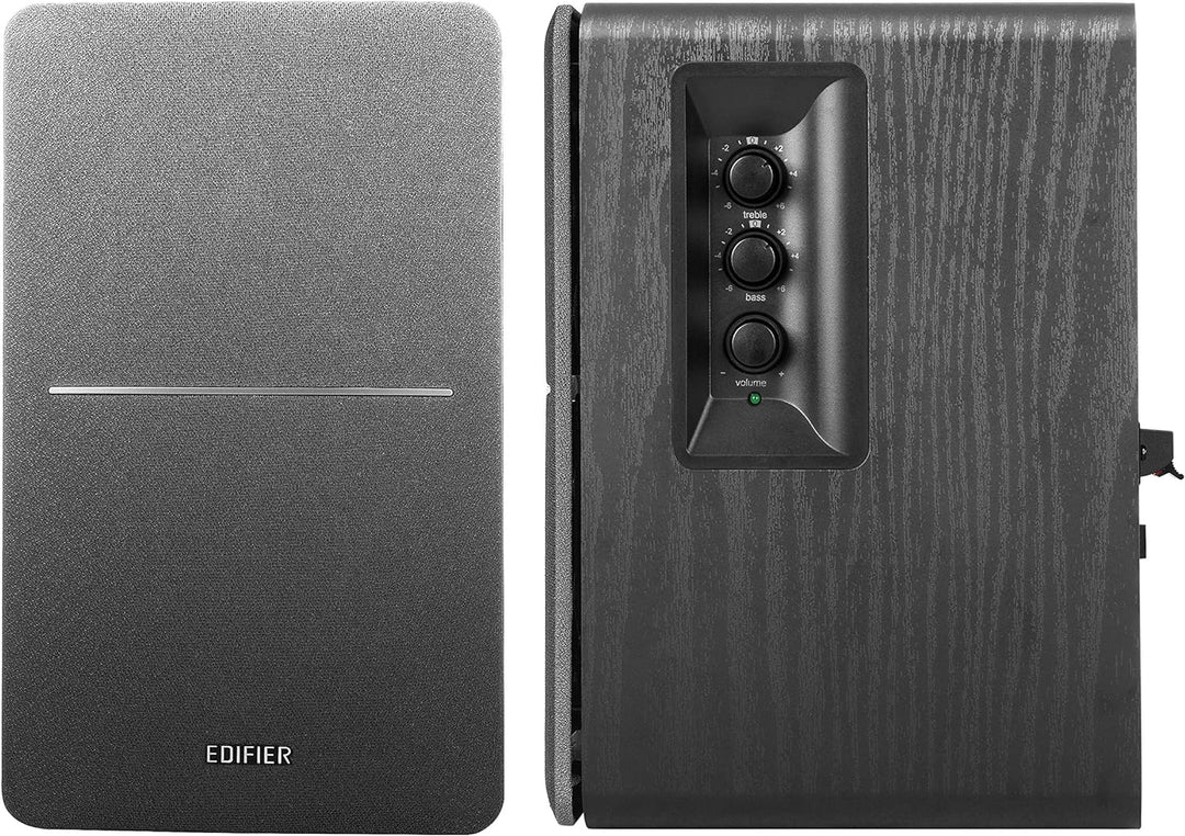 Aktivboxen Edifier Studio R1280T 2.0 schwarz Ohne Bluetooth und Digitaleingänge Schwarz, Ohne Blueto