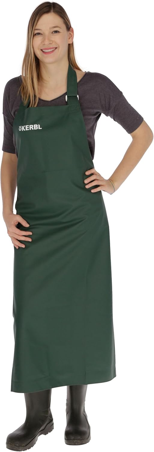Kerbl Premium Melkerschürze, Robust Wasserfest Reissfest Knickfest, S M L XL, M 115 x 100 cm