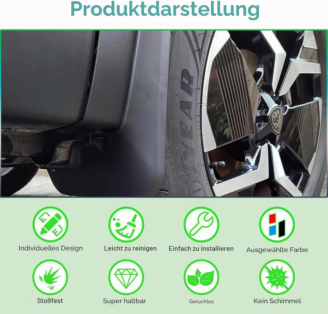 GAFAT Peugeot 2008 e-2008 GT Line 2020-2022 2023 Schmutzfänger, Peugeot 2008 2023 Kotflügel Vorne un