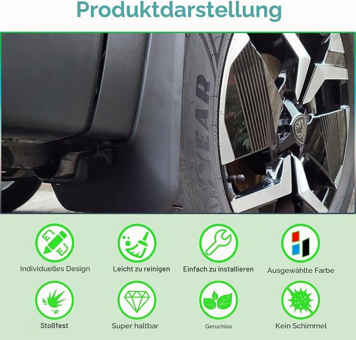 GAFAT Peugeot 2008 e-2008 GT Line 2020-2022 2023 Schmutzfänger, Peugeot 2008 2023 Kotflügel Vorne un