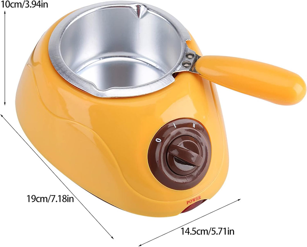 Schokolade Schmelzmaschine, Mini schokolade smelz-oefen mit verschiebbaren formen-set für DIY Schoko