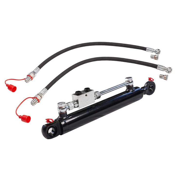 Hydraulischer Oberlenker Kat. 1-1 mit Sperrblock Inklusive 2 Schläuchen (Länge wählbar) (Min/Max:410