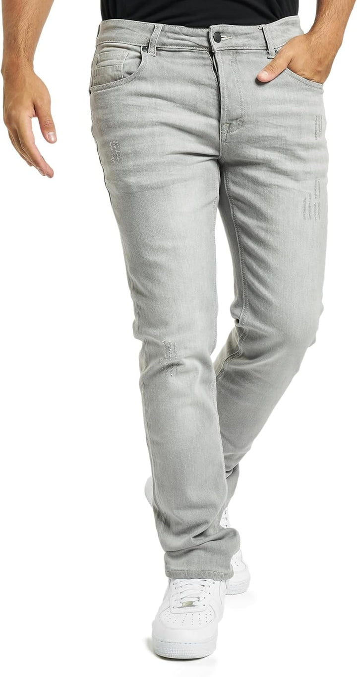 Brandit Herren Jake No.3 Freizeithose, Grau (Grey Denim 169), W33/L34 (Herstellergrösse: 33-34)