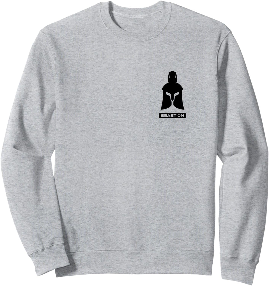 Spartaner Helm Gladiator Helm Modernes Gym Design Fitness Sweatshirt