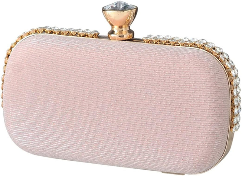 CORIOS Abendtasche Damen Strass Clutch Tasche Shiny Diamant Handtasche Klein Tasche Elegante Handtas