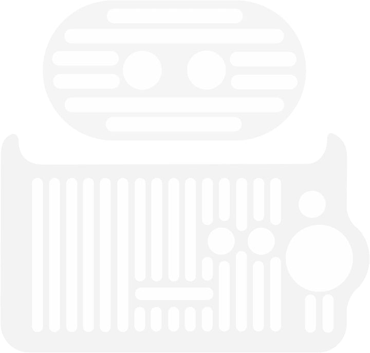 3 x Schutzfolie - Kratzschutz passend für DeLonghi Siebträgermaschine La Specialista Touch EC9455.M
