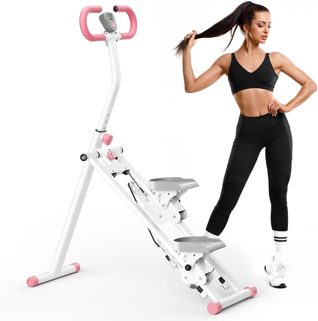 Stepper für das Training im Heim-Fitnessstudio, Vertical Climber-Geräts für Ganzkörpertraining, komp