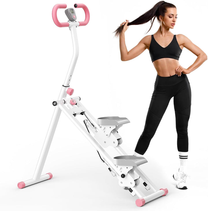 Stepper für das Training im Heim-Fitnessstudio, Vertical Climber-Geräts für Ganzkörpertraining, komp