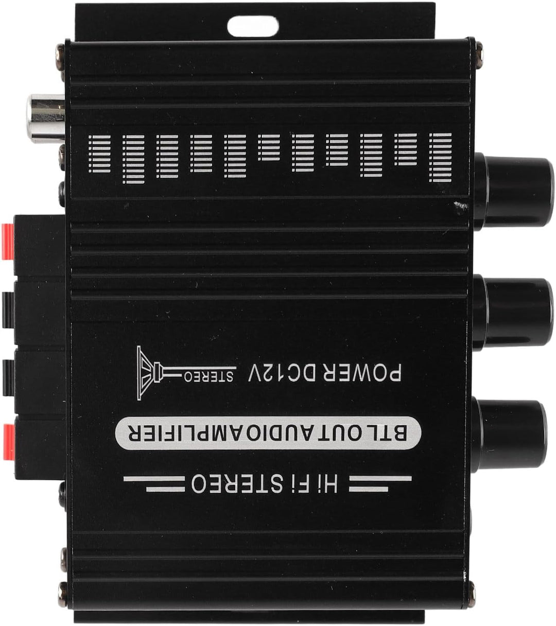 Stereo-Verstärker 12 V, Auto-Stereo-Audio-Verstärker, Auto-Audio-Subwoofer-Verstärker, Tragbarer Min