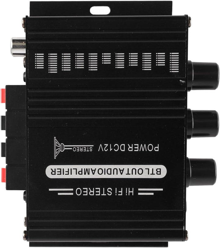 Stereo-Verstärker 12 V, Auto-Stereo-Audio-Verstärker, Auto-Audio-Subwoofer-Verstärker, Tragbarer Min