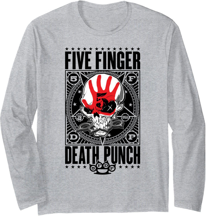 5FDP - Star Skull Langarmshirt