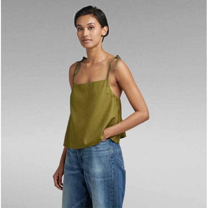 G-STAR Damen Shirt para Simple Tank S Grün (Avocado D23312-d297-d612), S Grün (Avocado D23312-d