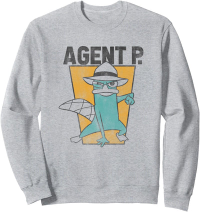 Disney Phineas und Ferb Agent P Poster Sweatshirt