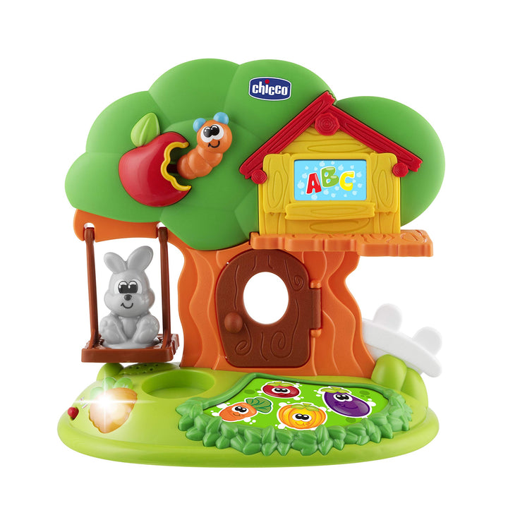 Chicco - Hasenhaus, Elektronisches Spielzeug, Playset, Alter 1-4 Jahre