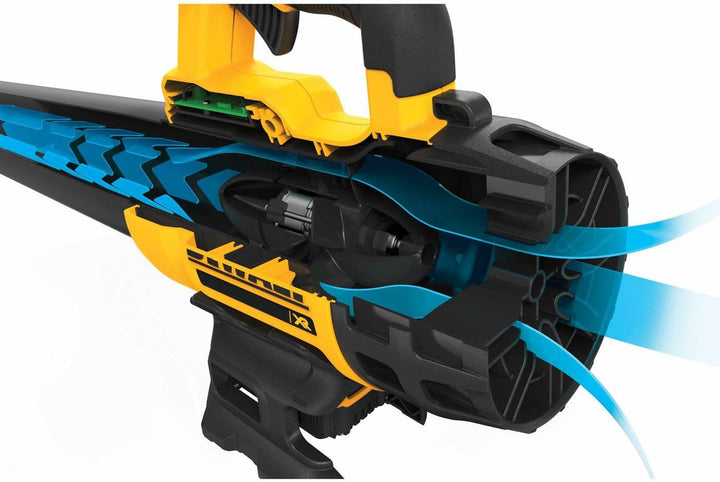 Dewalt Akk-Gebläse/Laubbläser (18 V, 5.0 Ah bürstenlos, 145 km/h Luftgeschwindigkeit, geräuscharmes